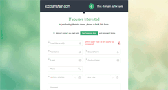 Desktop Screenshot of jobtransfair.com